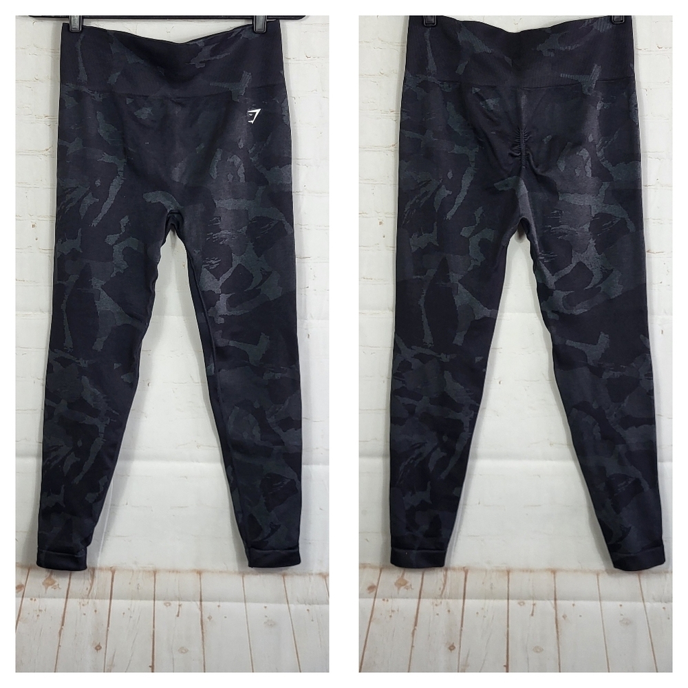 Gymshark Black Camo Leggings